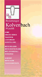 Mobile Screenshot of kolvenbach.be